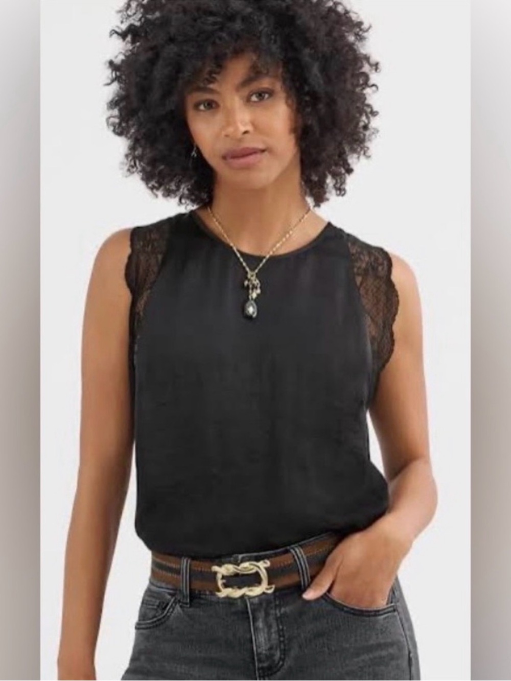 Cabi Veil Top size Large